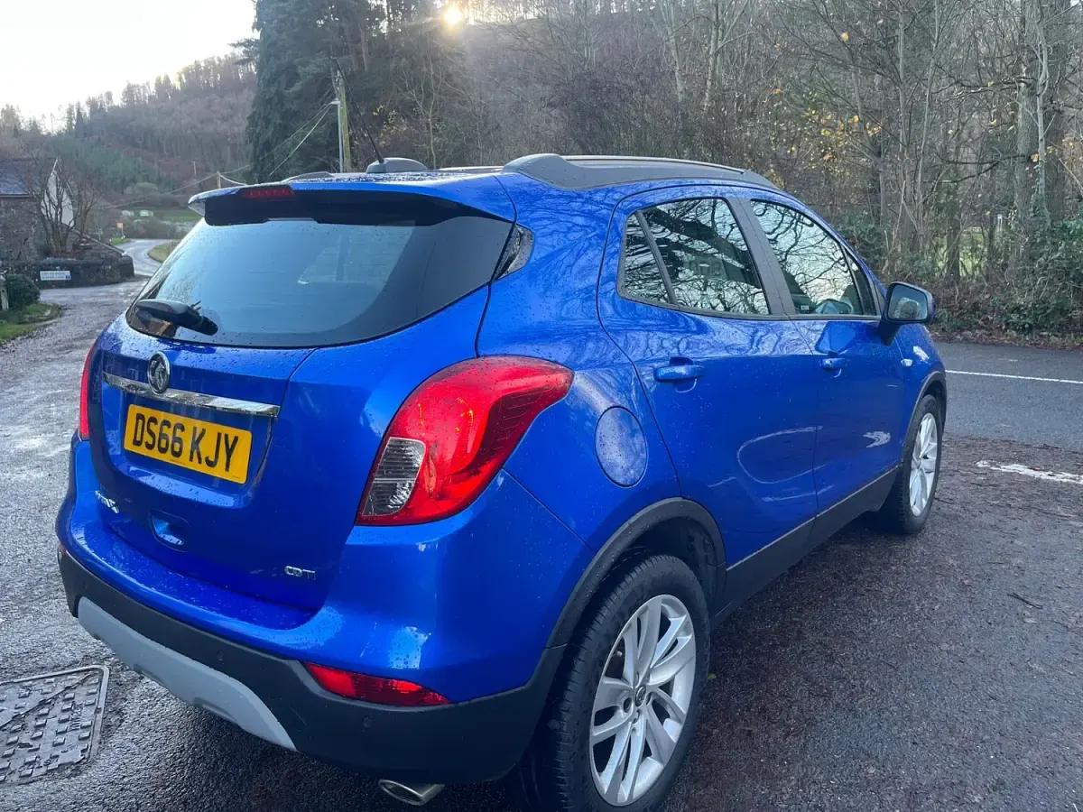 Used Vauxhall Mokka X Active 136 HP (100 kW) 2016 Blue SUV