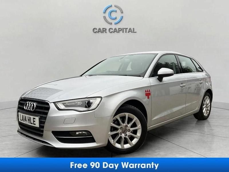 Used Audi A3 Sportback 2014 Silver Hatchback
