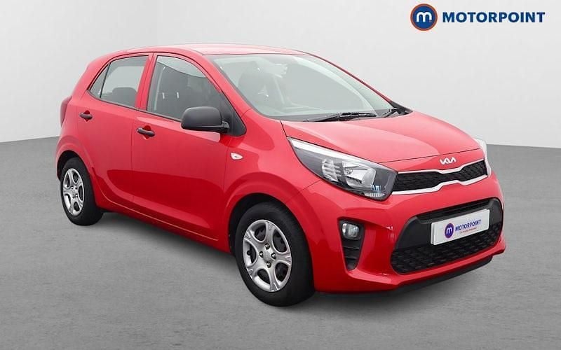 Red Used 2022 Kia Picanto 4 Hatchback | £8,449 (Super price) - Image 1/4