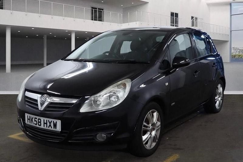 Black Used 2009 Vauxhall Corsa Design Edition Hatchback | £2,499 (Good price) - Image 1/1