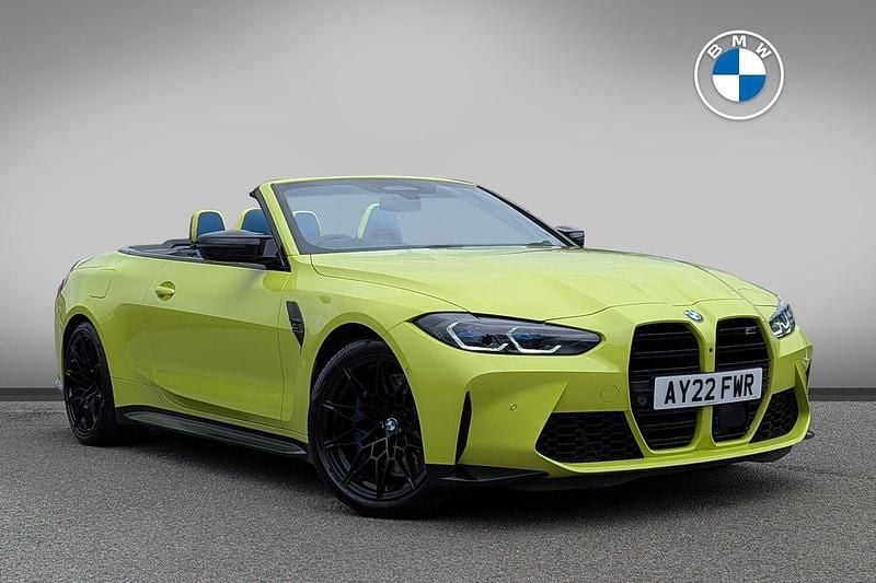 Yellow Used 2022 BMW M4 Competition Edition Coupe | £54,958 (Fair price) - Image 1/4
