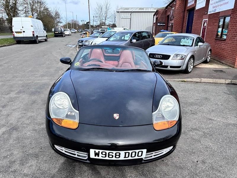 Used Porsche Boxster 217 HP (159 kW) 2000 Black Cabriolet