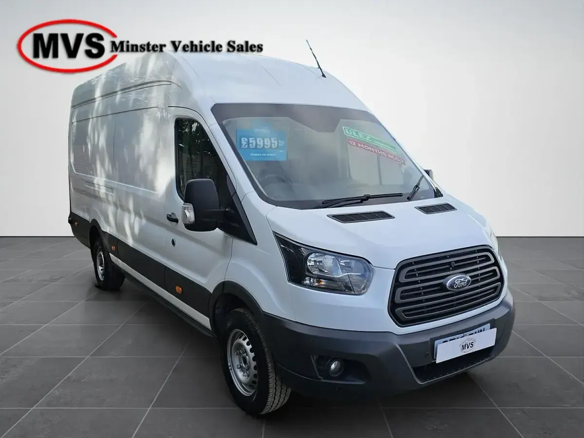 Used Ford Transit 130 HP (95 kW) 2019 White Van