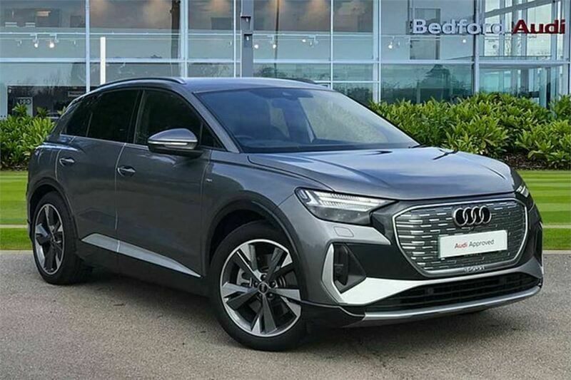 Grey Used 2021 Audi Q4 e-tron Comfort SUV | £26,455 (Fair price) - Image 1/4