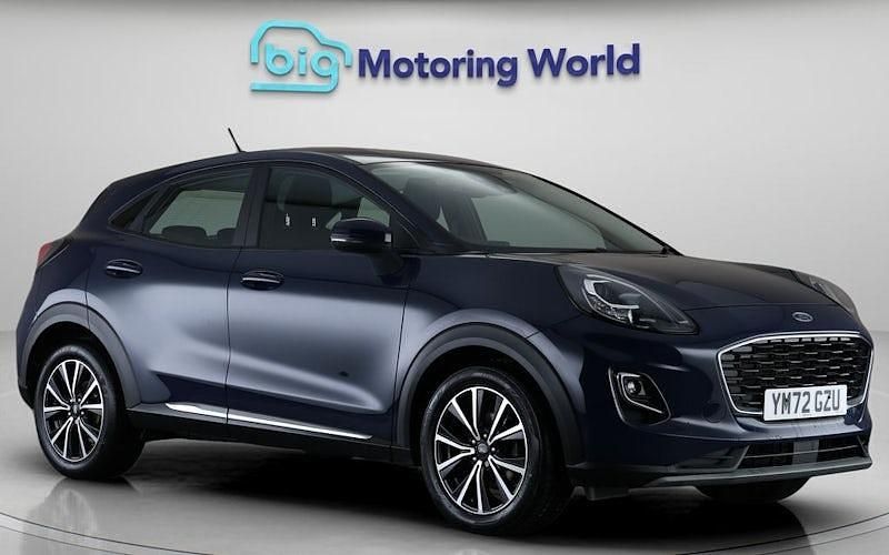 Begagnad Ford Puma Titanium 125 HK (91 kW) 2023 Blå SUV