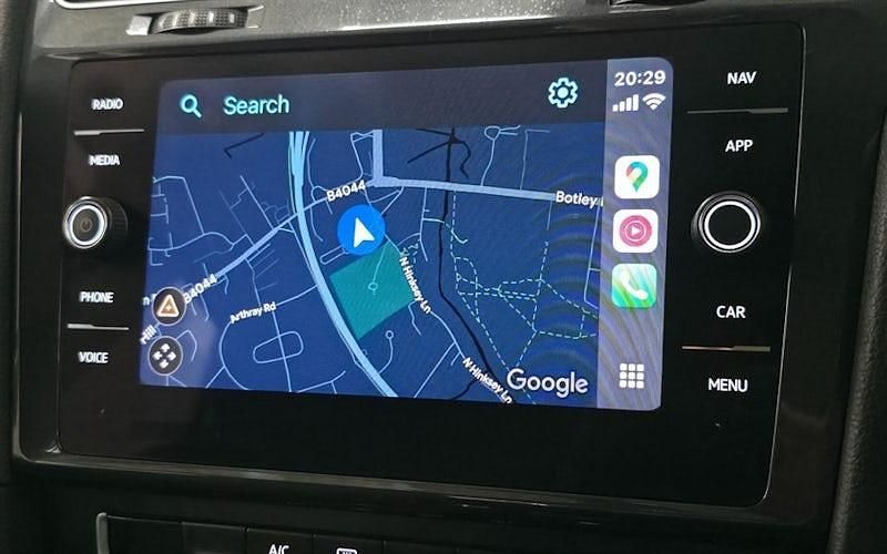 Used VW Golf VII SE 125 HP (91 kW) 2018 Black Hatchback