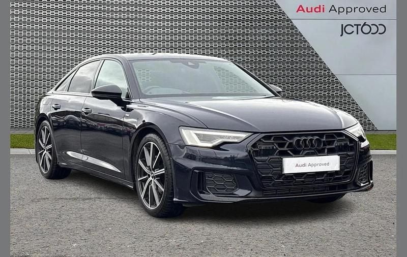 Used Audi A6 Black Edition 200 HP (147 kW) 2024 Blue Sedan