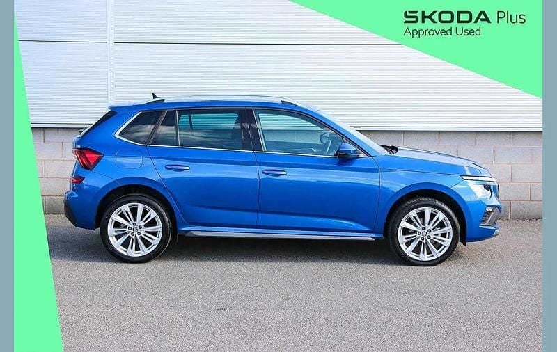 Used Skoda Kamiq SE L 115 HP (84 kW) 2024 Race blue metallic SUV