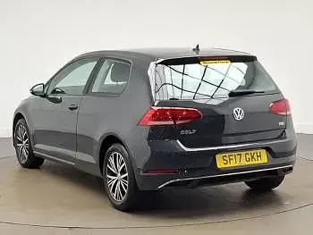 Used VW Golf VII SE 125 HP (91 kW) 2017 Grey Hatchback