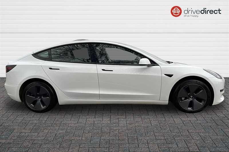 Used Tesla Model 3 Long Range AWD 366 kW (498 HP) 2021 White Sedan