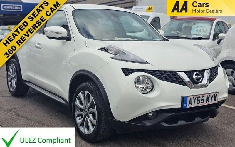 White Used 2015 Nissan Juke Tekna SUV | £5,995 (Fair price) - Image 1/2