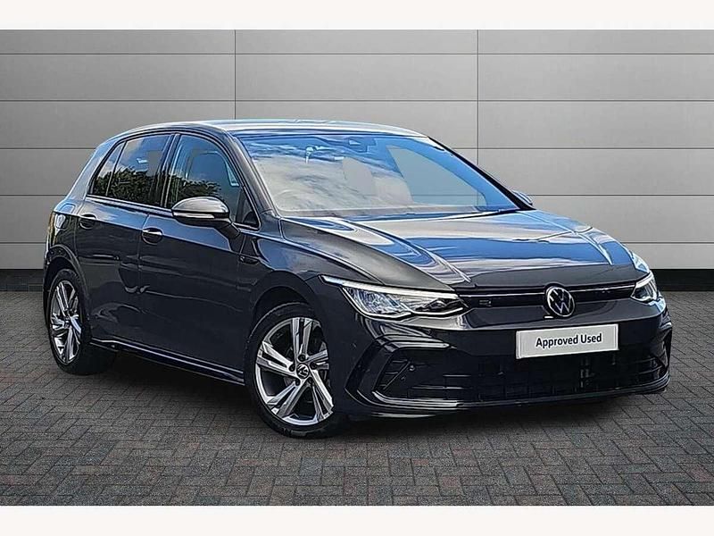 Urano grey Used 2023 VW Golf VIII R-line Hatchback | £22,650 (A bit pricey) - Image 1/4