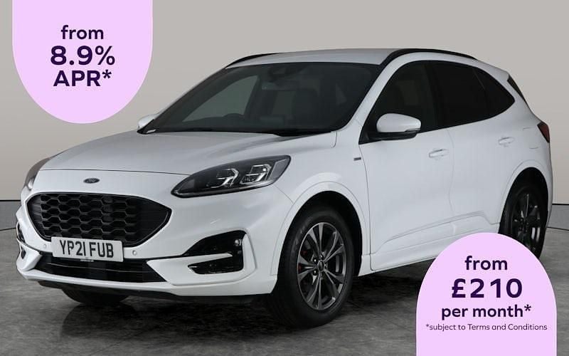 White Used 2021 Ford Kuga ST-Line SUV | £15,650 (Fair price) - Image 1/2