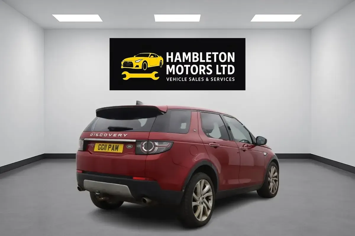 Used Land Rover Discovery Sport HSE Luxury 180 HP (132 kW) 2017 Red SUV
