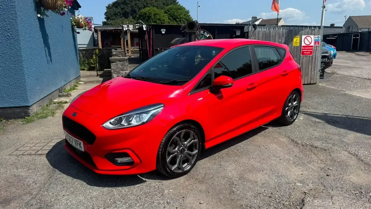 Used Ford Fiesta ST-Line 2018 Red Hatchback