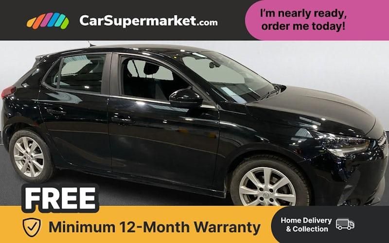Used Vauxhall Corsa Design Edition 75 HP (55 kW) 2023 Black Hatchback