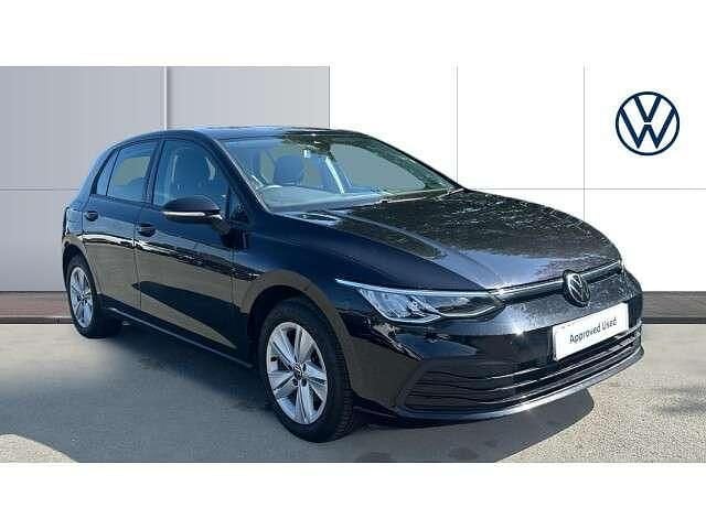 Black Used 2021 VW Golf VIII Life Hatchback | £17,048 (Good price) - Image 1/4