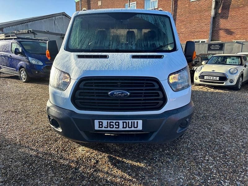 Used Ford Transit 130 HP (95 kW) 2019 White Cabriolet