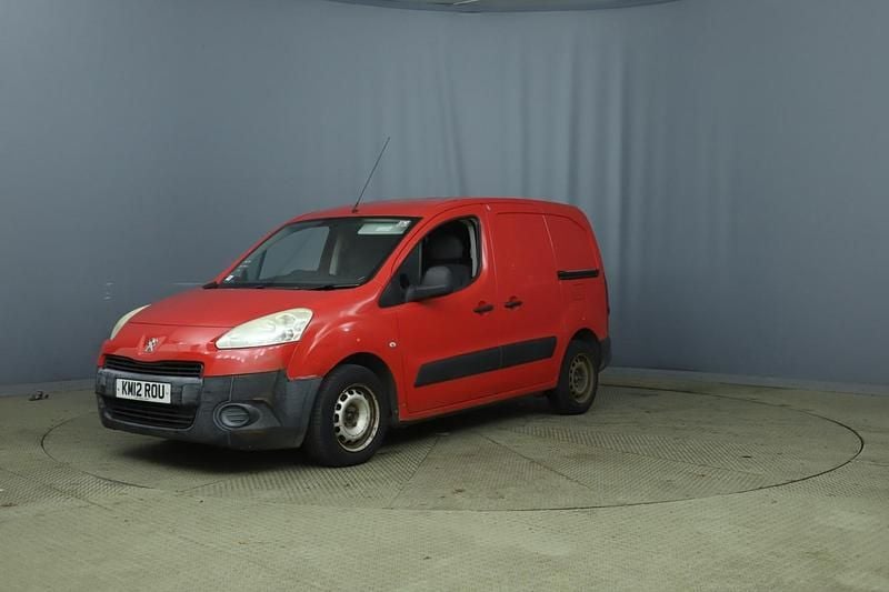 Red Used 2012 Peugeot Partner S Van | £1,980 (Good price) - Image 1/4
