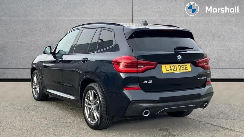 Used BMW X3 M Sport 187 HP (137 kW) 2021 Black SUV
