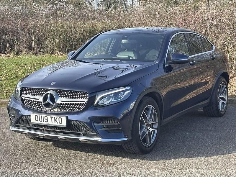 Used Mercedes GLC250 AMG Line Premium 2019 Blue Coupe