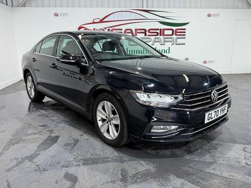 Black Used 2020 VW Passat SE Sedan | £13,499 (Good price) - Image 1/4