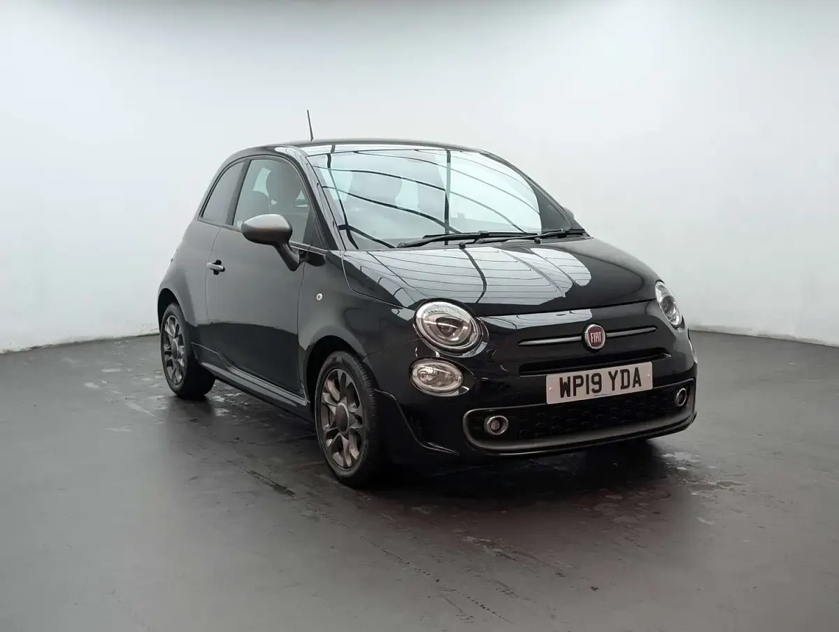 Used Fiat 500S S 2019 Black Hatchback