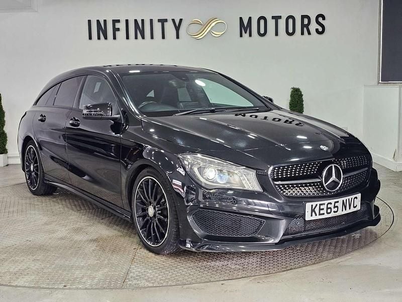 Used Mercedes CLA220 AMG 177 HP (130 kW) 2016 Black Sedan