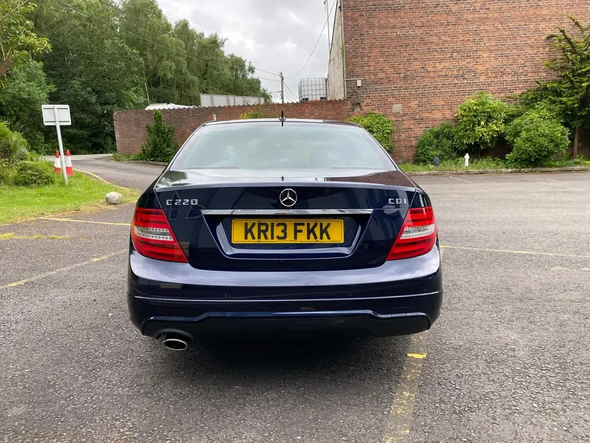Used Mercedes C220 AMG 2013 Blue Sedan