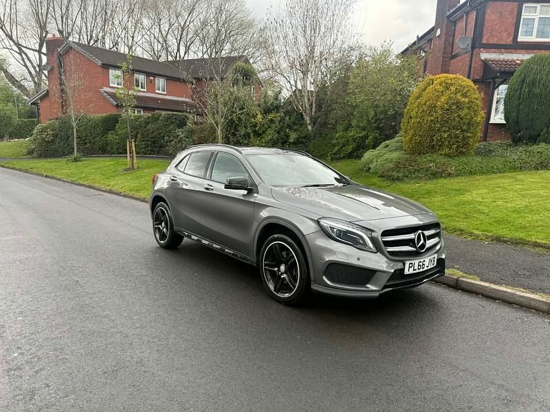 Used Mercedes GLA220 AMG line 177 HP (130 kW) 2016 Grey SUV