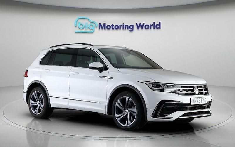 Used VW Tiguan R-line Edition 150 HP (110 kW) 2023 White SUV