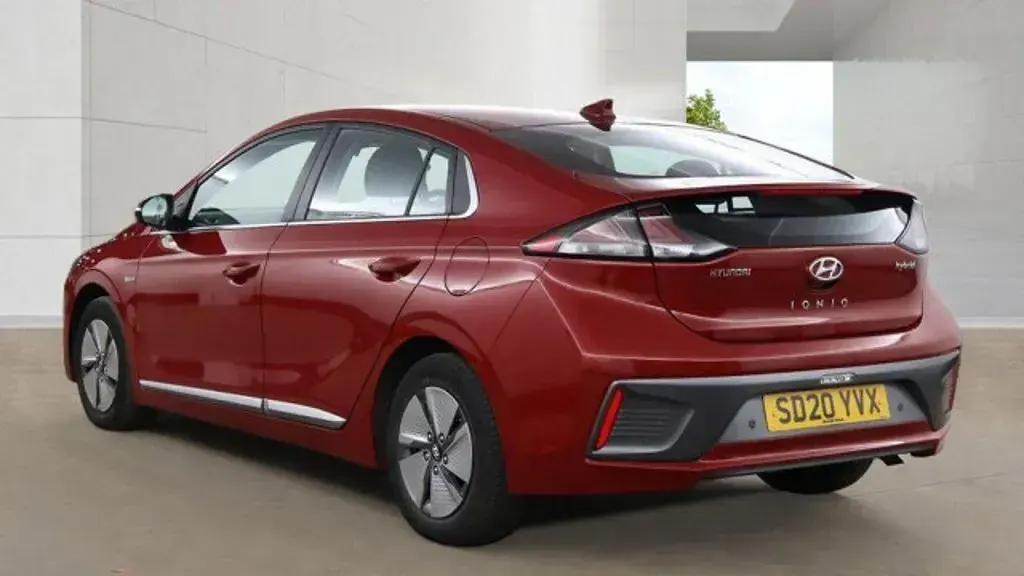 Used Hyundai Ioniq Premium 141 HP (103 kW) 2020 Red Hatchback