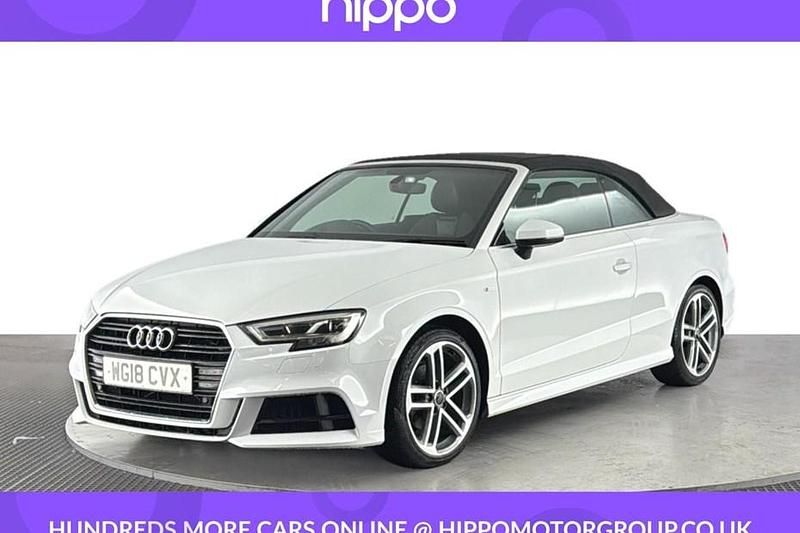 Used 2018 Audi A3 S-Line Cabriolet | £13,640 (Super price) - Image 1/1