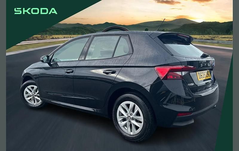 Used Skoda Fabia SE 94 HP (69 kW) 2025 Black Hatchback