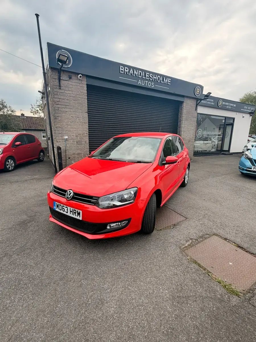 Używany VW Polo Edition 2014 Czerwony Hatchback