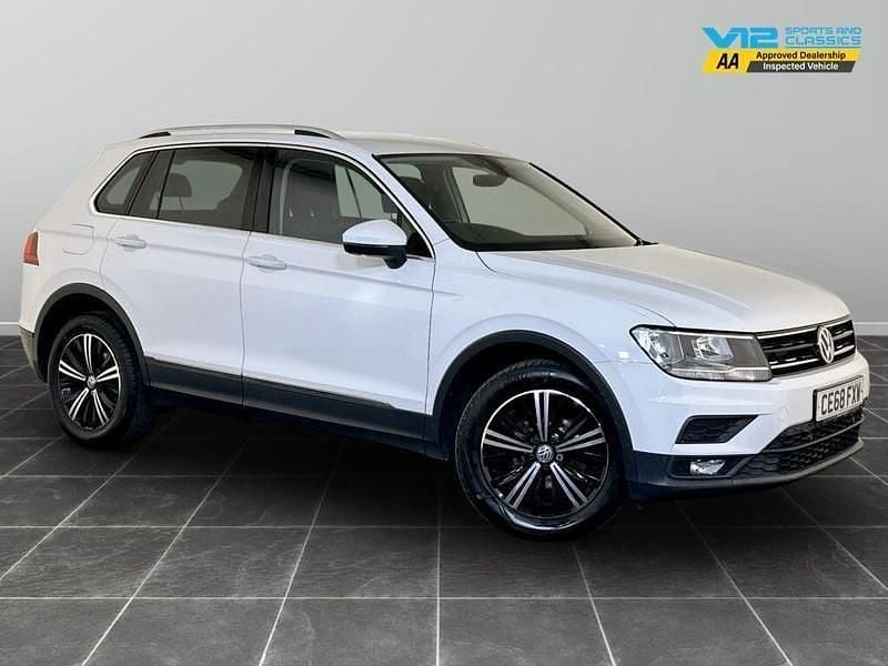 White Used 2018 VW Tiguan SE SUV | £12,895 (Fair price) - Image 1/2