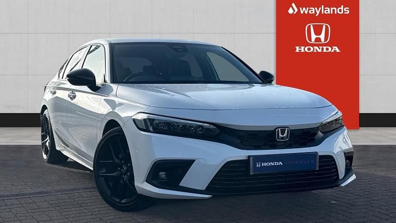 Used Honda Civic Sport 143 HP (105 kW) 2025 White Hatchback