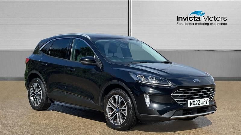 Black Used 2022 Ford Kuga Titanium SUV | £17,700 (Fair price) - Image 1/4