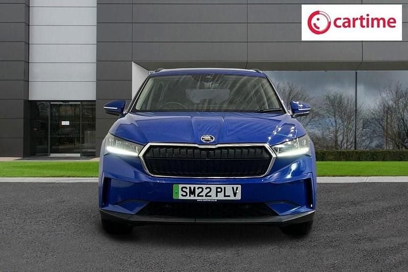 Used Skoda Enyaq iV ecoSuite 131 kW (179 HP) 2022 Blue SUV