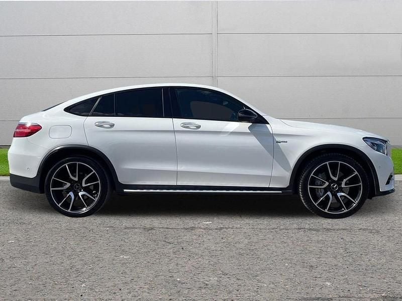 White Used 2018 Mercedes GLC43 AMG Premium Plus Coupe | £29,976 (Fair price) - Image 1/4
