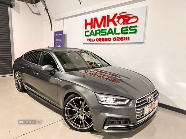 Grey Used 2017 Audi A5 S-Line Coupe | £12,995 (Expensive) - Image 1/4