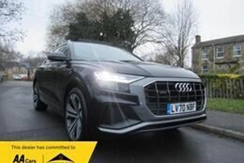 Used Audi Q8 S-Line 286 HP (210 kW) 2020 Black SUV