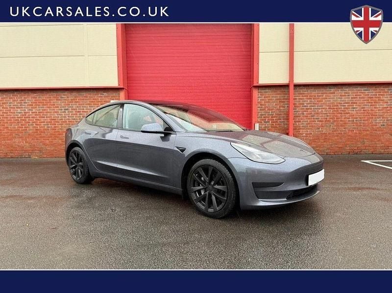 Grey Used 2021 Tesla Model 3 Standard Range Plus Sedan | £13,499 (Fair price) - Image 1/4