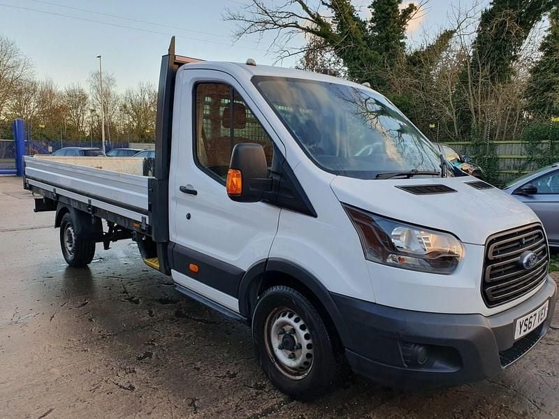 Used Ford Transit 130 HP (95 kW) 2017 White Cabriolet