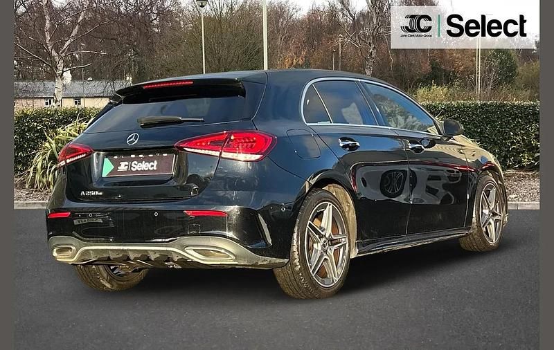 Used Mercedes A250 AMG Line Premium 214 HP (157 kW) 2020 Black Hatchback