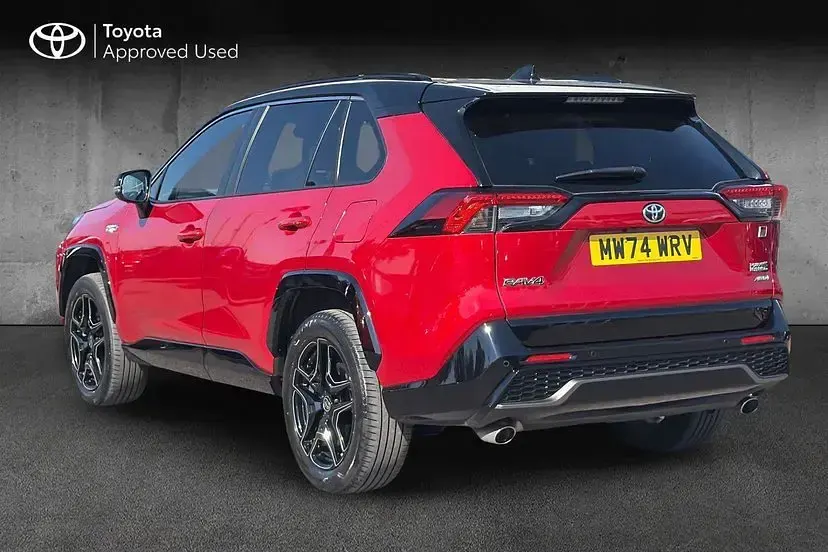 Used Toyota RAV4 Hybrid Sport 306 HP (225 kW) 2024 Scarlet flare with black roof SUV