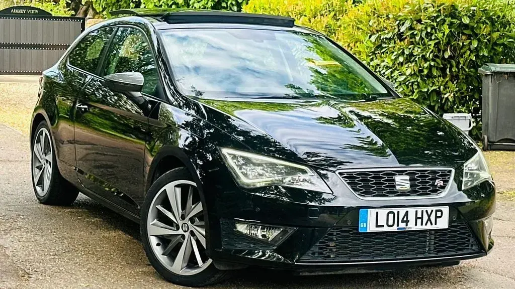 Used Seat Leon FR Sport 184 HP (135 kW) 2014 Black Coupe