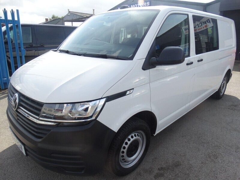 White Used 2021 VW T6.1 Startline Van | £19,999 (Super price) - Image 1/4