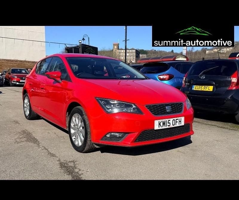 Used Seat Leon SE 110 HP (80 kW) 2015 Red Hatchback