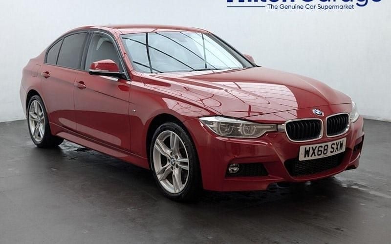 Used BMW 320 M Sport 190 HP (139 kW) 2018 Red Sedan